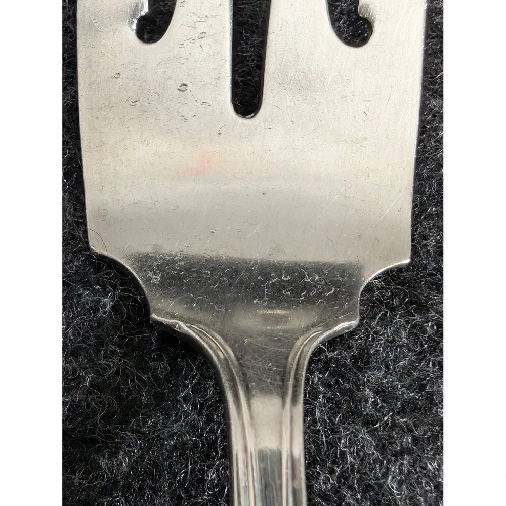 Durgin Gorham Fairfax Sterling Silver Serving Fork Monogram HML 1910 6 Inch 30g
